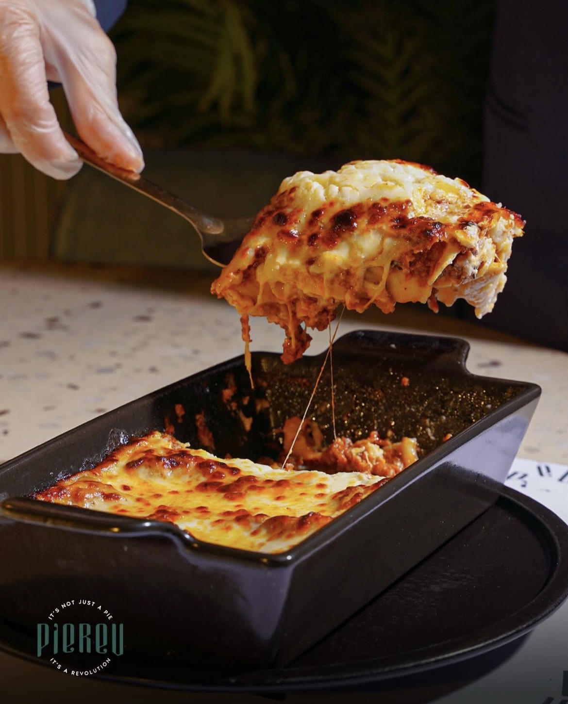 PieRev signature pasta dish